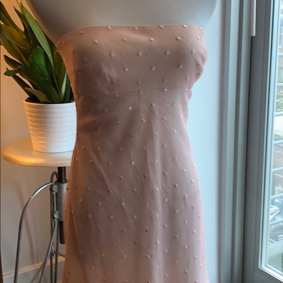 Tocca Pink Strapless Dress - Vintage-Inspired, Size Small - Picture 2 of 9